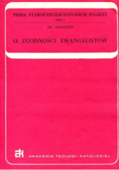 Okładka książki O zgodności Ewangelistów św. Augustyn z Hippony