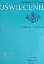 Okładka książki Oświecenie Mieczysław Klimowicz