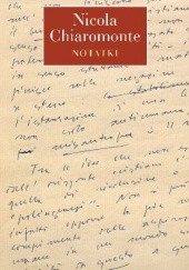 Okładka książki Notatki Nicola Chiaromonte