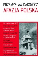 Okładka książki Afazja polska Przemysław Dakowicz