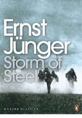 Okładka książki Storm of steel Ernst Jünger