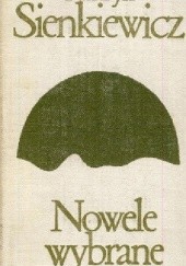 Okładka książki Nowele wybrane Henryk Sienkiewicz