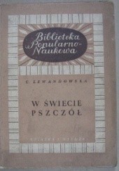 Okładka książki W świecie pszczół Cecylia Lewandowska