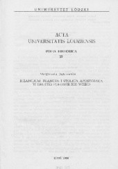 Okładka książki Bizancjum, Francja i Stolica Apostolska w drugiej połowie XIII wieku Małgorzata Dąbrowska