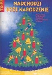 Okładka książki Nadchodzi Boże Narodzenie. Świąteczne wycinanki z papieru do zawieszenia w oknie Angelika Kipp
