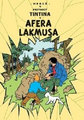 Okładka książki Afera Lakmusa Hergé