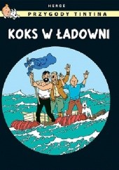 Okładka książki Koks w ładowni Hergé