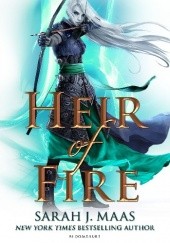 Okładka książki Heir of fire Sarah J. Maas