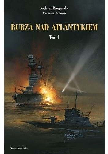 Okładki książek z cyklu Burza nad Atlantykiem