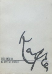 Okładka książki Literatura na Świecie 2/1987 (187): Kafka