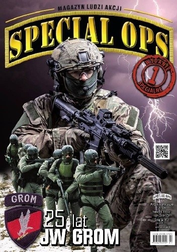 Okładka książki Special Ops Extra wydanie specjalne 25 JW GROM Andrzej Krugler, Redakcja Magazynu SPECIAL OPS