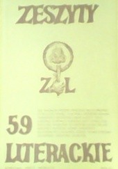 Okładka książki Zeszyty Literackie nr 59 (3/1997)