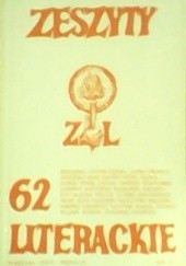 Okładka książki Zeszyty Literackie nr 62 (2/1998)