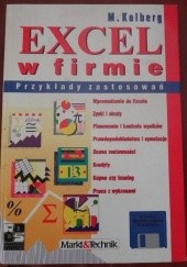 Okładka książki Excel w firmie Michael Kolberg