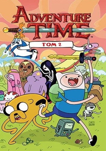 Okładki książek z cyklu Adventure Time