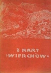 Okładka książki Z kart "Wierchów" Artur Rotter, Janusz Zdebski
