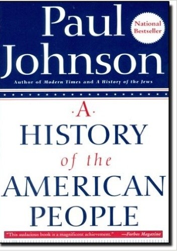 Okładka książki A History of the American People Paul Johnson