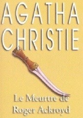 Okładka książki Le meurtre de Roger Ackroyd Agatha Christie