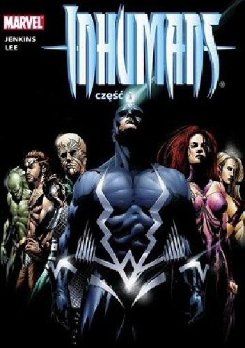 Okładki książek z cyklu Inhumans