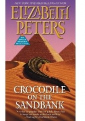 Okładka książki Crocodile on the Sandbank Elizabeth Peters