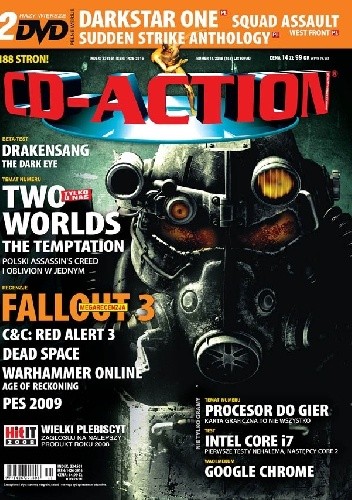 Okładka książki CD-Action 11/2008 Redakcja magazynu CD-Action