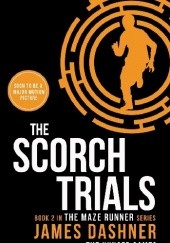 Okładka książki The Scorch Trials James Dashner