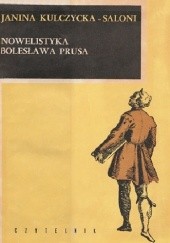 Okładka książki Nowelistyka Bolesława Prusa