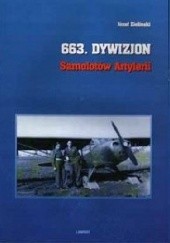 Okładka książki 663 Dywizjon Samolotów Artylerii Józef Zieliński