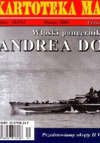 Okładka książki Włoski pancernik Andrea Doria Sławomir Brzeziński