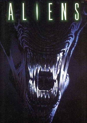 Okładki książek z cyklu Aliens