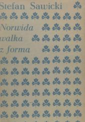 Okładka książki Norwida walka z formą