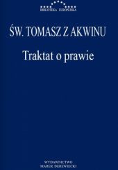 Okładka książki Traktat o prawie św. Tomasz z Akwinu