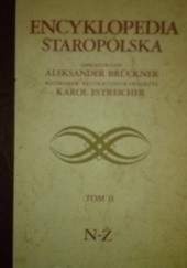 Okładka książki Encyklopedia Staropolska. Tom II N-Ż