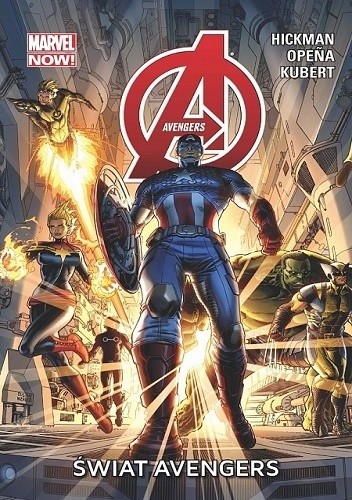 Okładki książek z cyklu Avengers