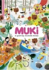Okładka książki Muki w podróży dookoła świata Marc Boutavant
