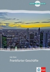 Okładka książki Frankfurter Geschäfte Gabi Baier