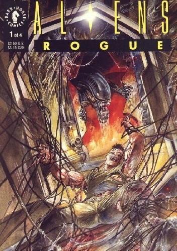 Okładki książek z cyklu Aliens: Rogue