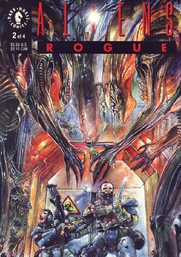 Okładki książek z cyklu Aliens: Rogue