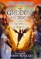 Okładka książki Greccy Herosi według Percy'ego Jacksona