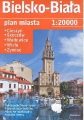 Okładka książki Bielsko-Biała +5. Plan miasta praca zbiorowa