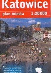 Okładka książki Katowice. Plan miasta praca zbiorowa