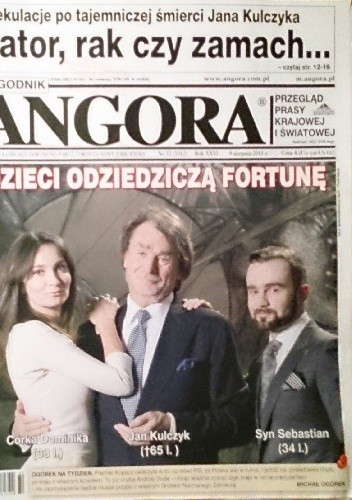 Okładka książki Angora 32/2015 redakcja Tygodnika Angora