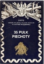 Okładka książki 35 Pułk Piechoty Jerzy Kirszak