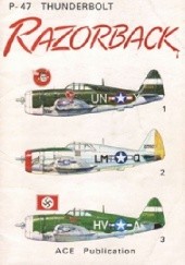 Okładka książki P-47 Thunderbolt Razorback Przemysław Skulski