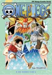 Okładka książki One Piece tom 35 - Kapitan Eiichiro Oda