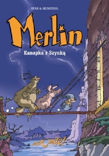Okładki książek z cyklu Merlin [komiks]