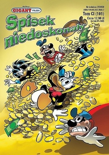 Okładka książki Gigant 2/2009: Spisek niedoskonały Walt Disney, Redakcja magazynu Kaczor Donald