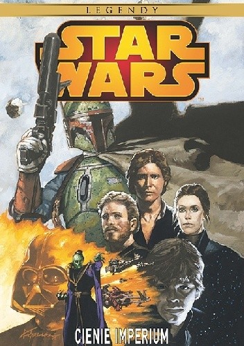 Okładka książki Star Wars: Cienie Imperium John Nadeau, Steve Perry, Kilian Plunkett, John Wagner