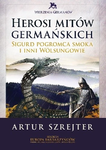 Okładki książek z cyklu Wierzenia germanów
