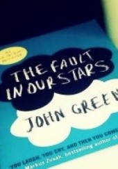 Okładka książki The fault in our stars John Green